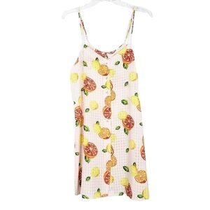 VINTAGE Preview Collection Lingerie citrus slip mini lemon orange